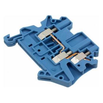 Phoenix Contact, Zange, Feed-through term block UT 2,5-TWIN BU (57.80 mm)