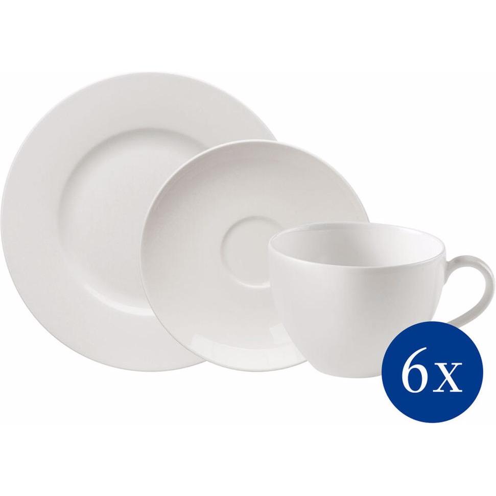 Thumbnail - Vivo by Villeroy & Boch, Geschirrset, Basic White (18 Stück)