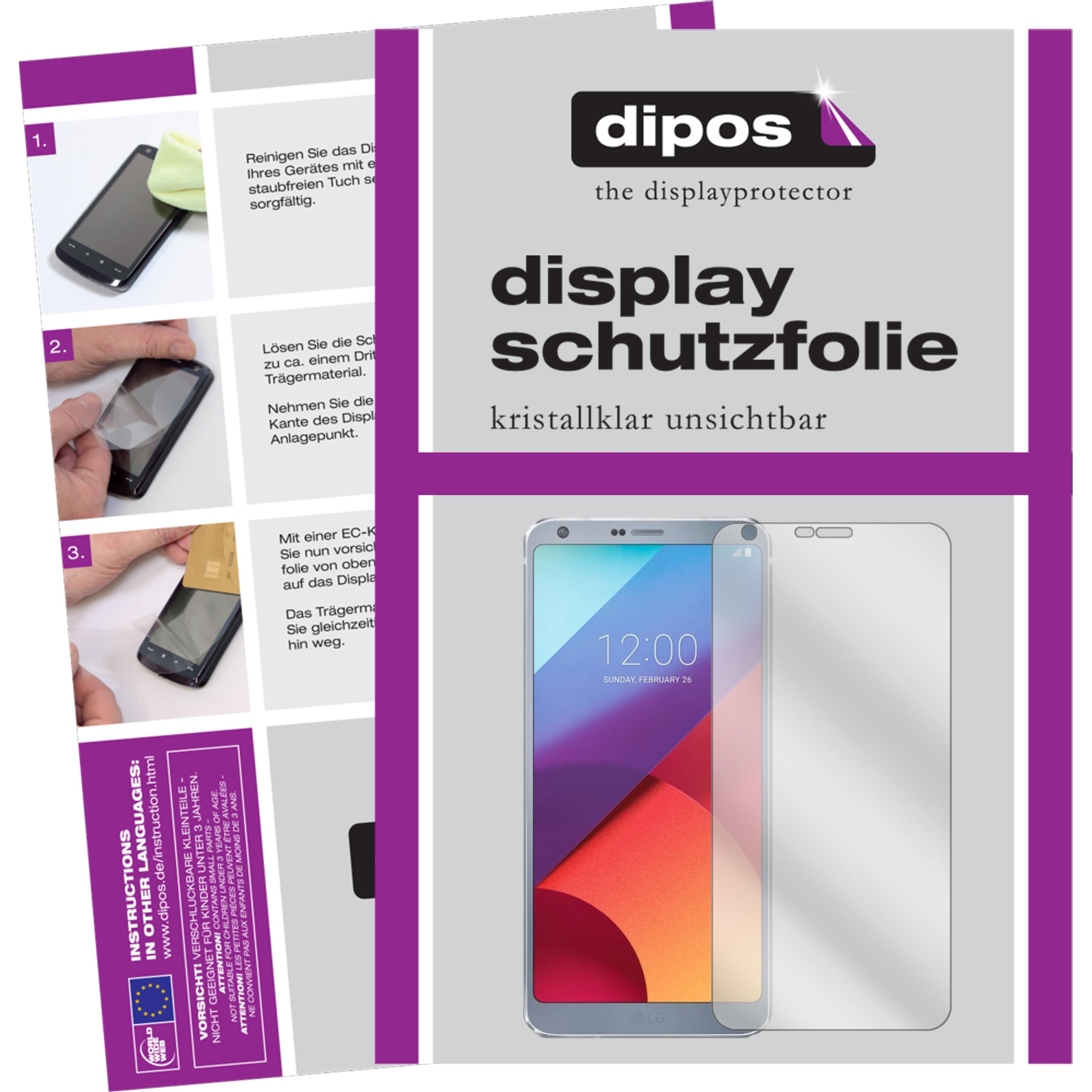 Thumbnail - Dipos Displayschutzfolie Crystalclear (6 Stück, LG G6), Smartphone Schutzfolie, Transparent