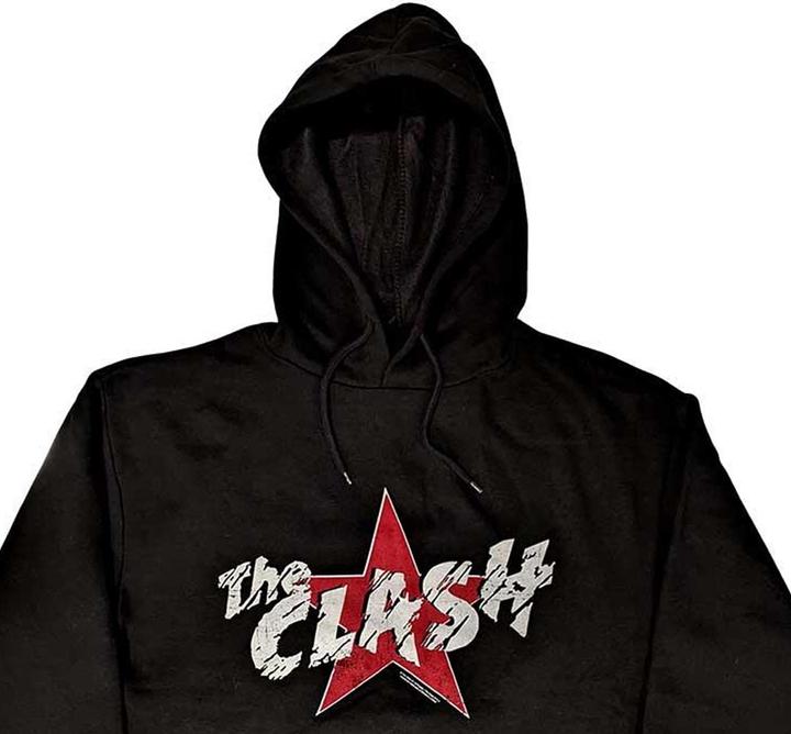 Immagine prodotto The Clash Pull à capuche unisexe adulte avec logo étoilé (XXL)