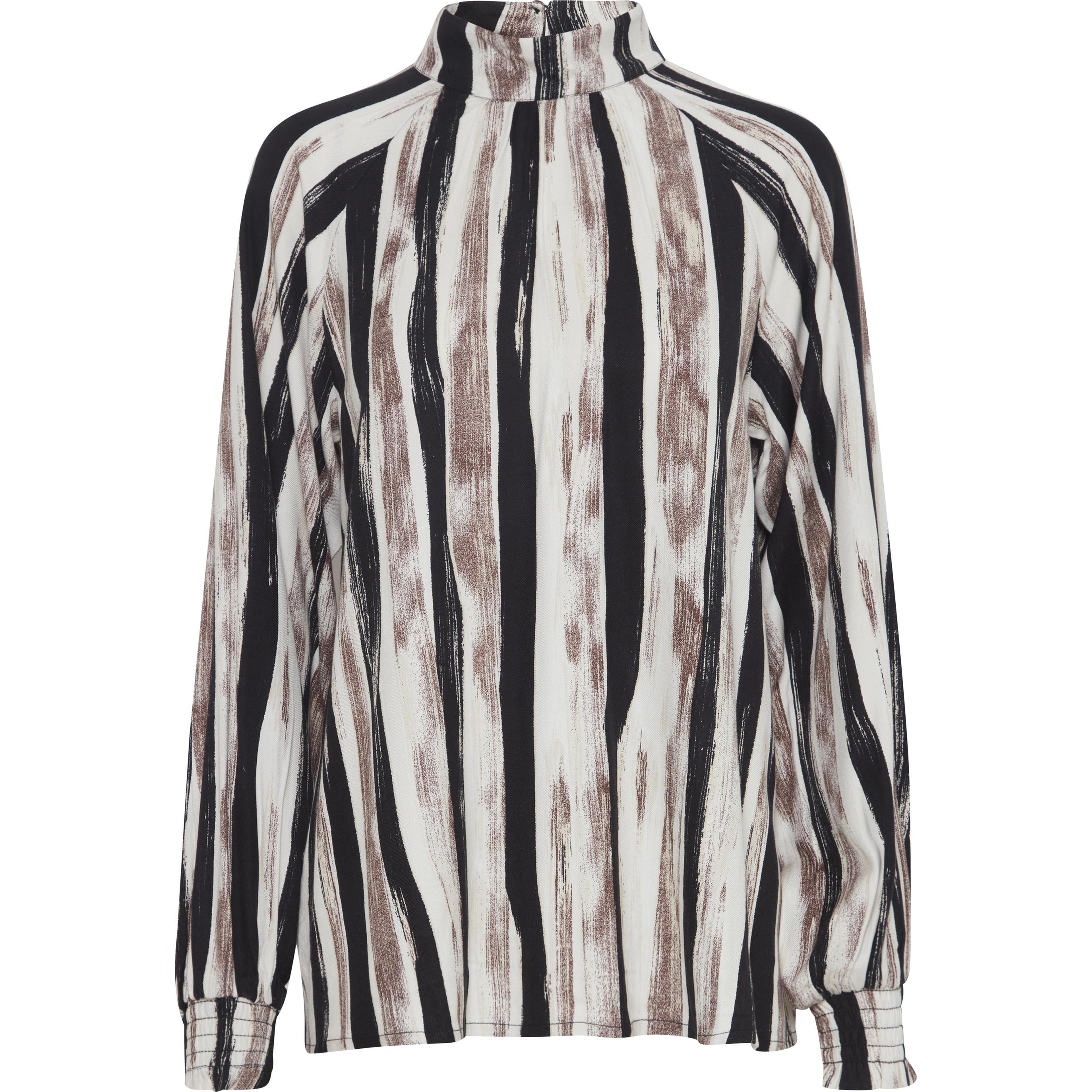 B.young, Damen, Bluse, Ihuna, Schwarz, (36)