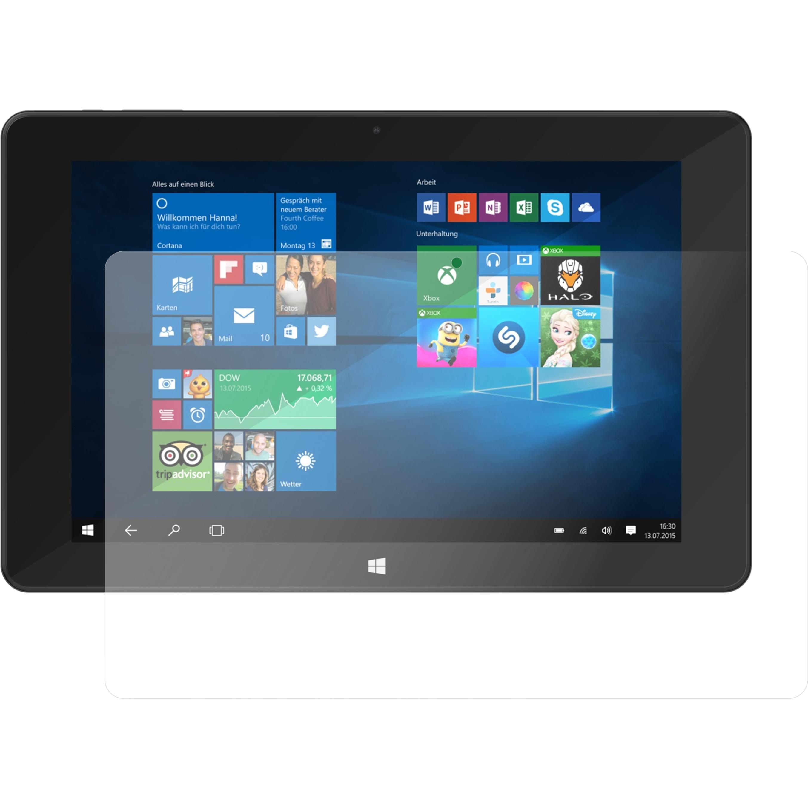 Dipos Displayschutz Anti-Shock (2 Stück, SurfTab duo W1), Tablet Schutzfolie