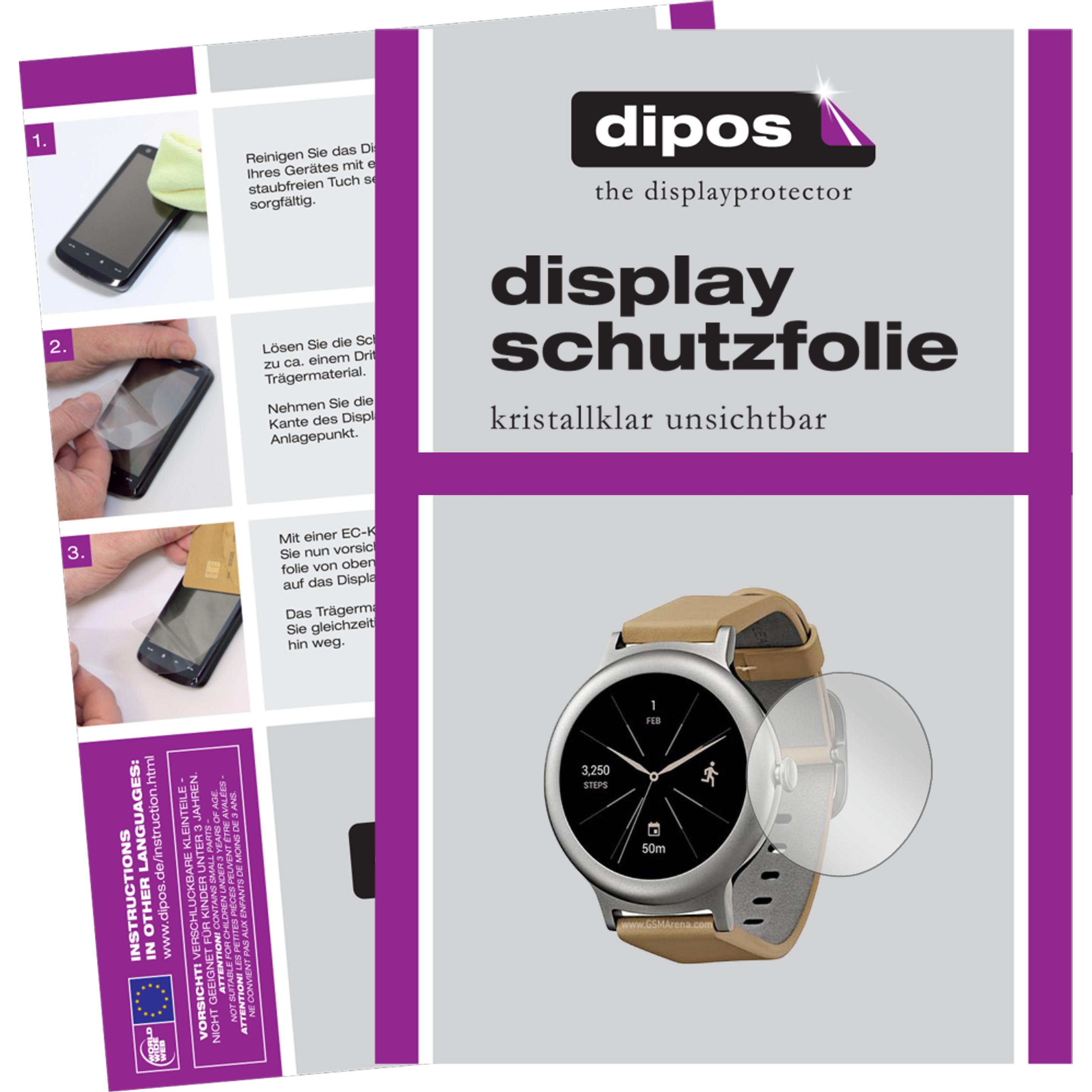 Thumbnail - Dipos Displayschutzfolie Crystalclear, Smartwatch Schutzfolie, Transparent