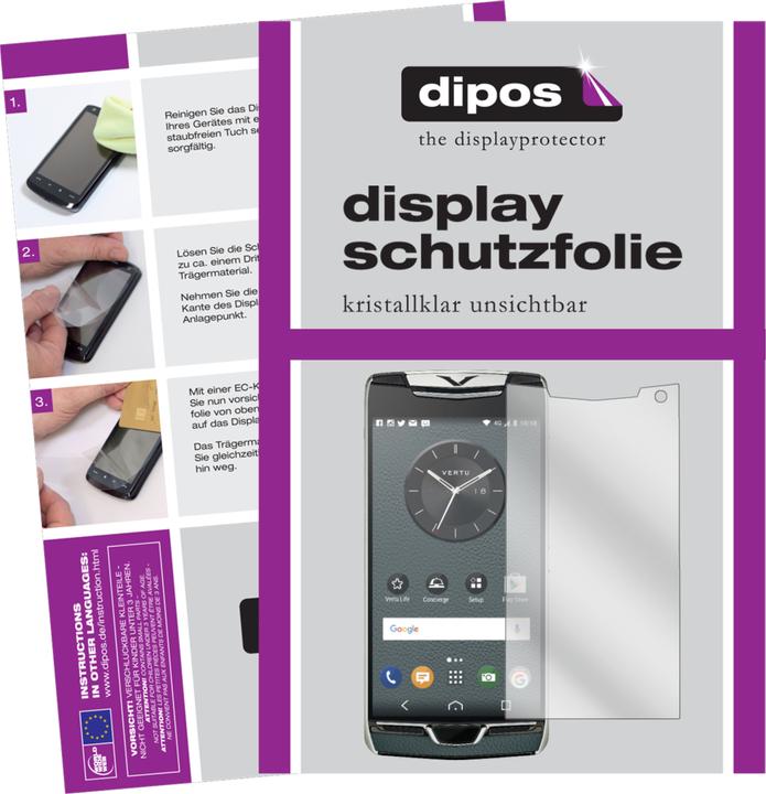 Actual product image Dipos Screen Protector Crystalclear (2 pcs., Vertu Constellation)