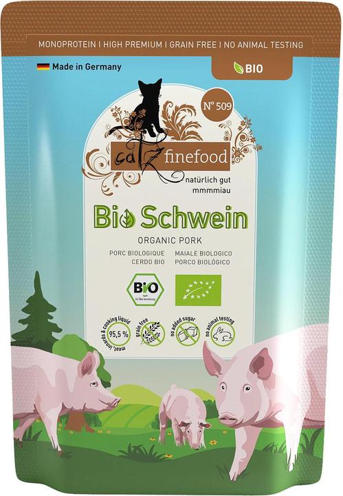 Immagine prodotto Catz Finefood Maiale biologico No.509 (Adulto, 1 pz., 90 g)