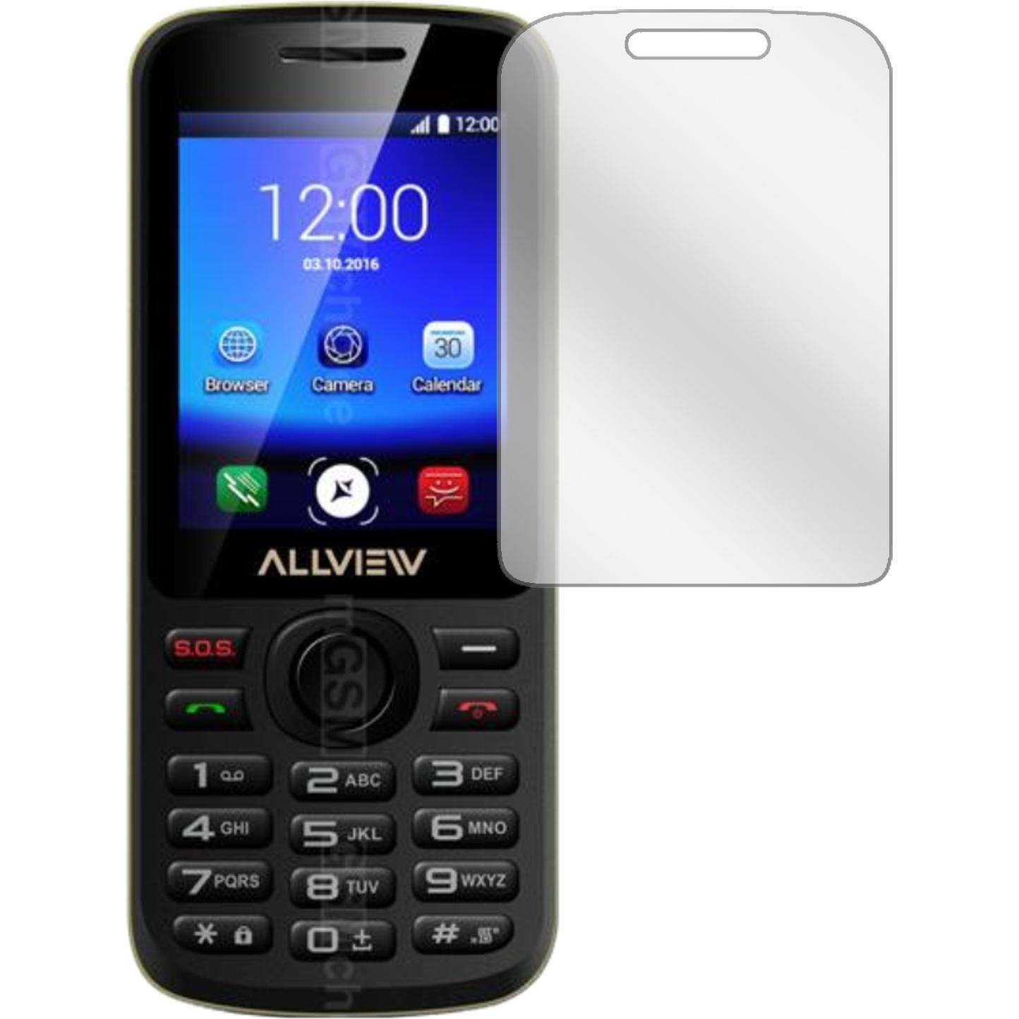 Thumbnail - Dipos Displayschutzfolie Crystalclear (2 Stück, Allview M9 Connect), Smartphone Schutzfolie, Transparent