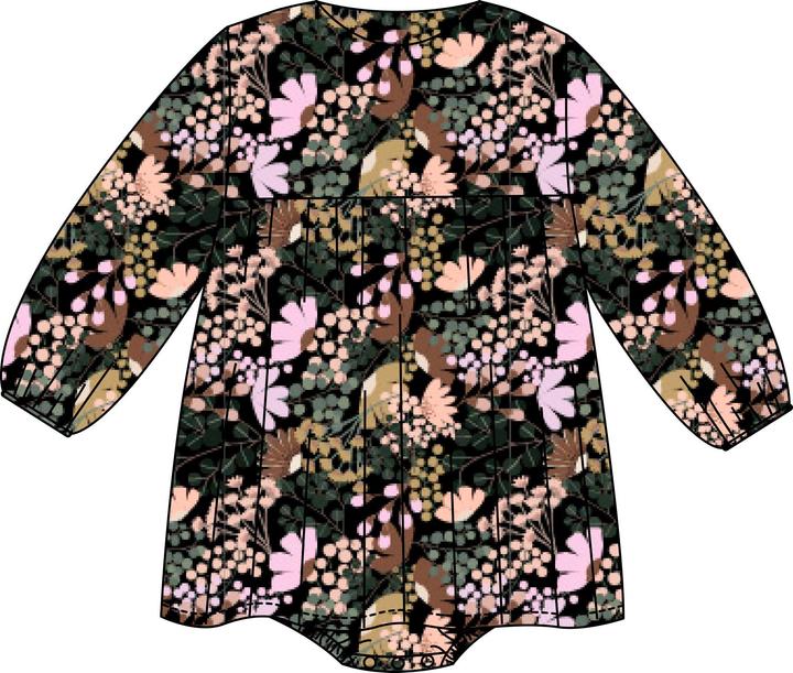 Produktbild Hebe Bodykleid mit festlichen Blumen (62, 68)