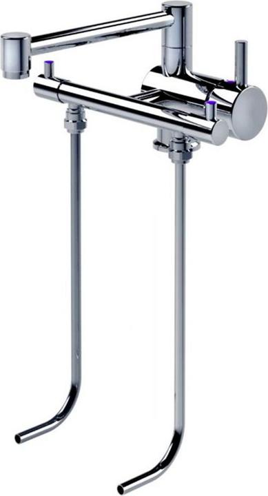 Produktbild Ich-zapfe Wasserarmatur - Einhebel-Mischbatterie „Echtermann“ für 2 Becken Niederdruck