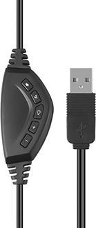 Actual product image Marvo HG9022 Headphones black (QMMWM22GGR00) (Cable)