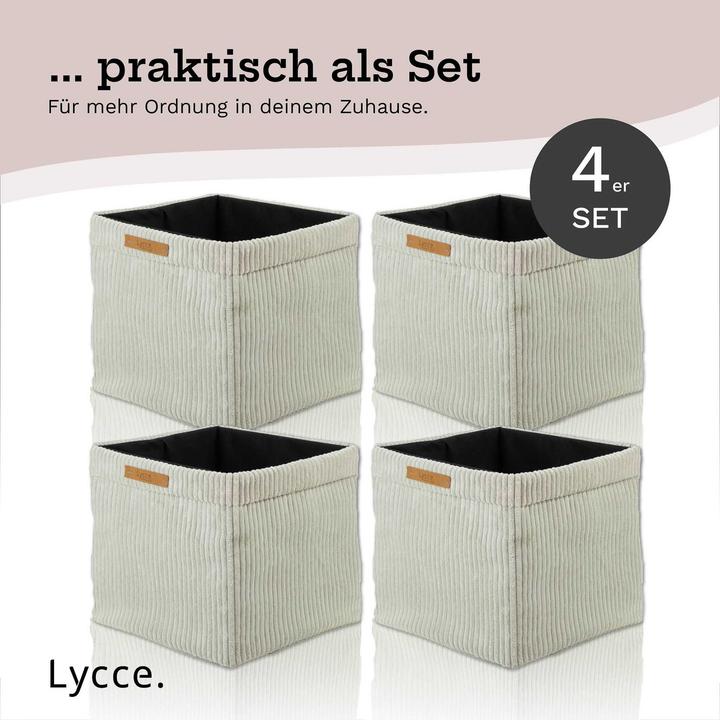 Actual product image Aufbewahrungskorb Casual Faltbare Aufbewahrungsbox Cord 4P (33 cm, 4x)