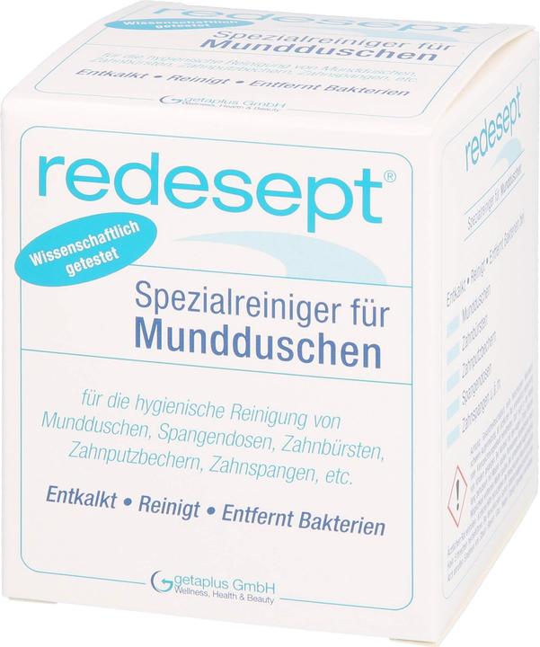 Produktbild Kaux Redesept Mundduschenreiniger, 150 g PUL (Mundduschenaufsätze)
