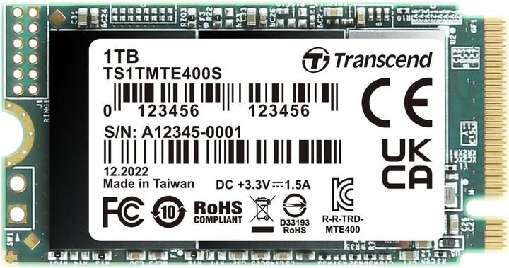 Immagine prodotto Transcend 400S (1000 GB, M.2 2242)