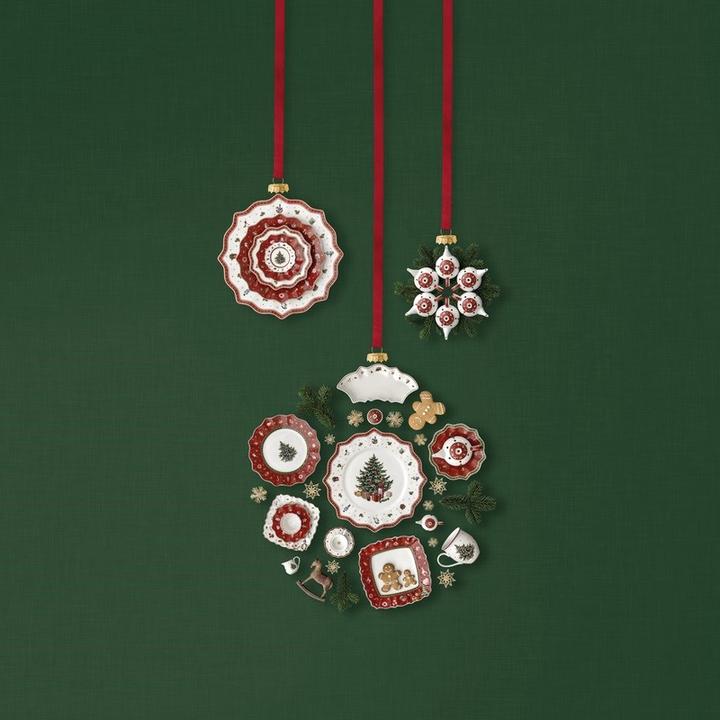 Produktbild Villeroy & Boch Teelichthalter rot Toy's Delight (1 x, 6 x 6 x 4 cm)
