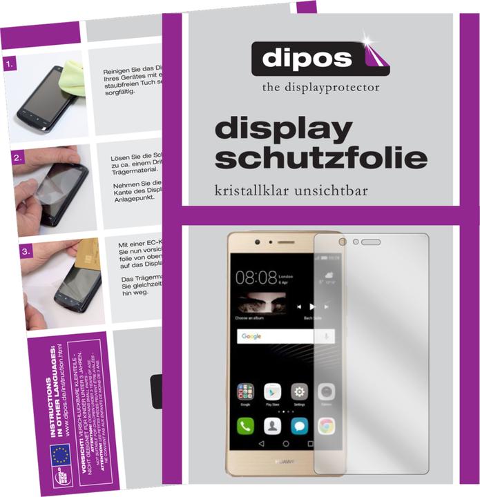 Produktbild Dipos Displayschutzfolie Crystalclear (2 Stk., Huawei P9 Lite (2017))