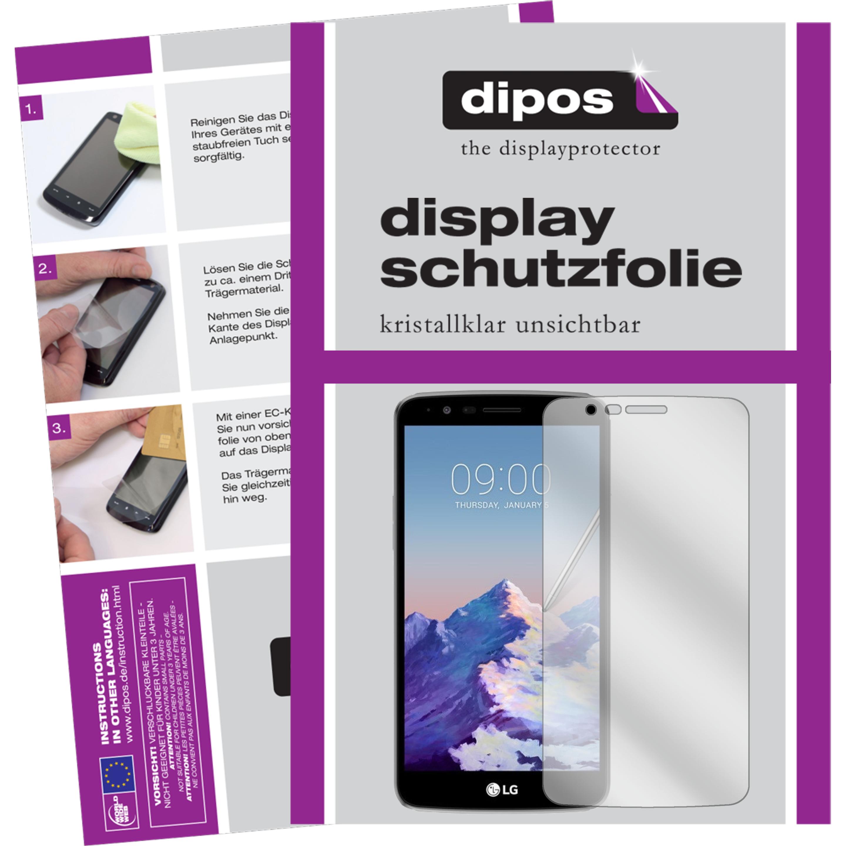Thumbnail - Dipos Displayschutzfolie Crystalclear (6 Stück, LG Stylus 3), Smartphone Schutzfolie, Transparent