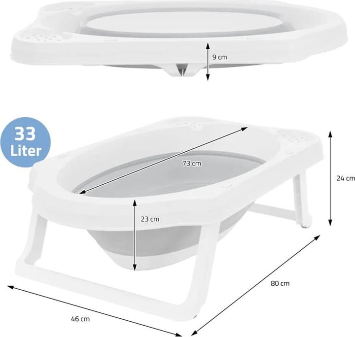 Produktbild Bathroom Solutions Baby-Badewanne Faltbar