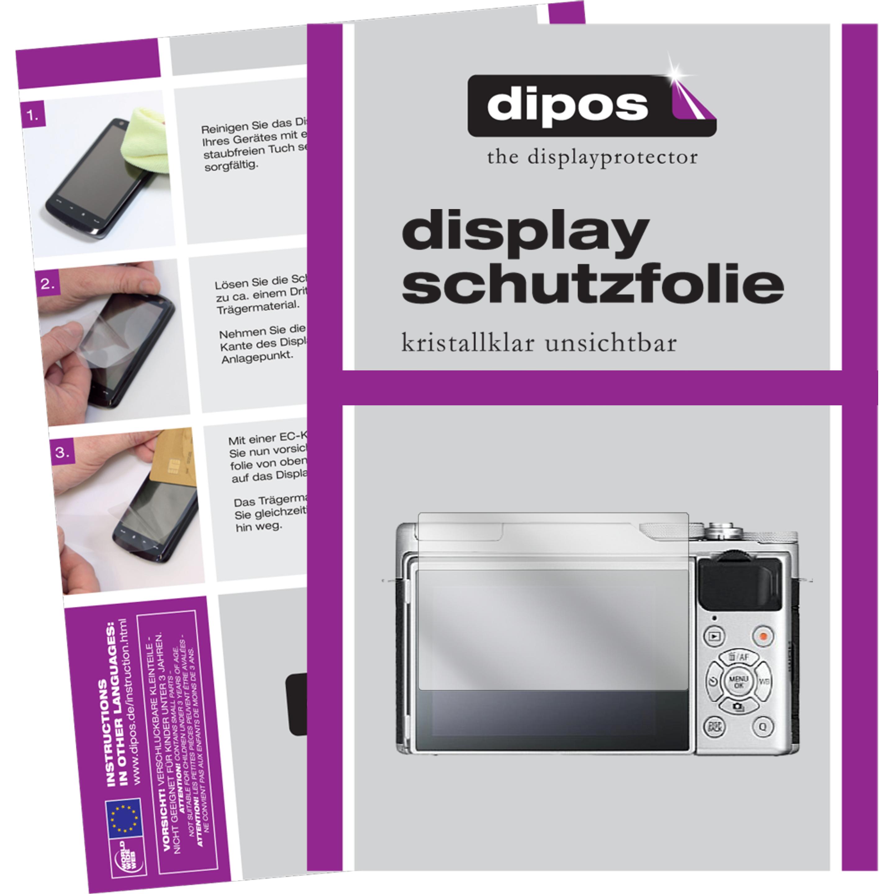 Dipos Displayschutzfolie Crystalclear (Displayschutz, x-a10), Kameraschutz, Transparent