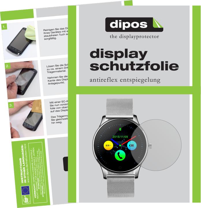 Produktbild Dipos Displayschutzfolie Antireflex (K88H Smartwatch)