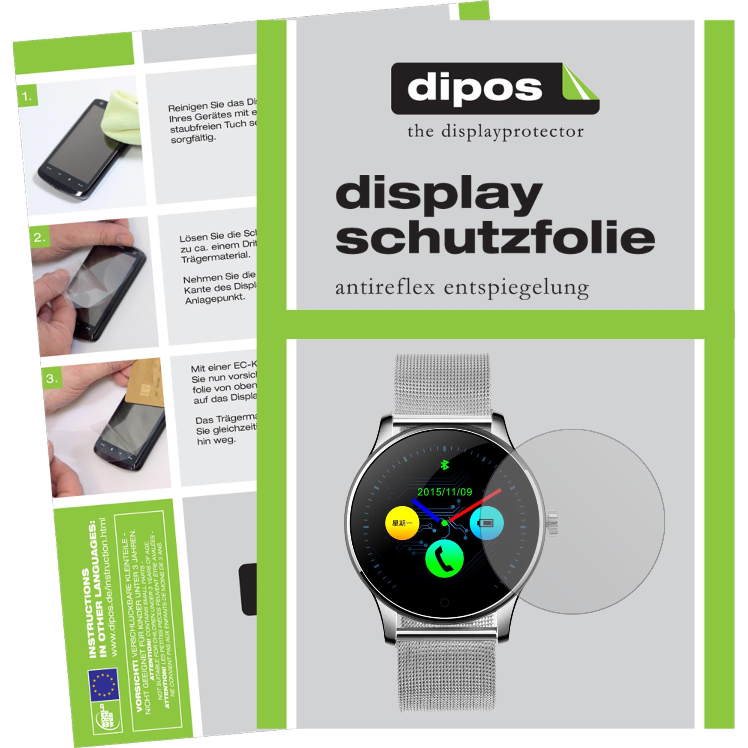 Thumbnail - Dipos Displayschutzfolie Antireflex, Smartwatch Schutzfolie, Transparent