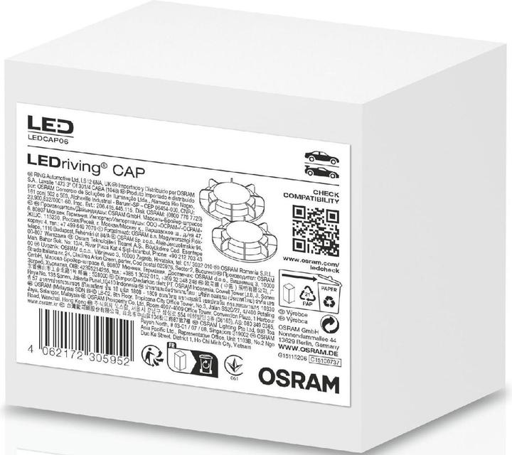 Produktbild Osram Abdeckkappe LEDriving Cap (H7)