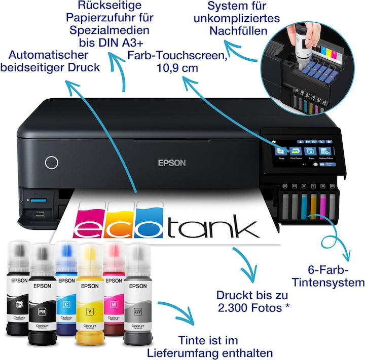 Produktbild Epson EcoTank ET-8550 (Tintentank, Farbe)