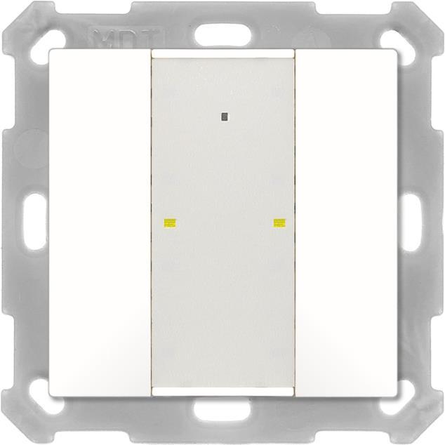 MDT BE-TA55P2.G2, Taster + Schalter, Weiss