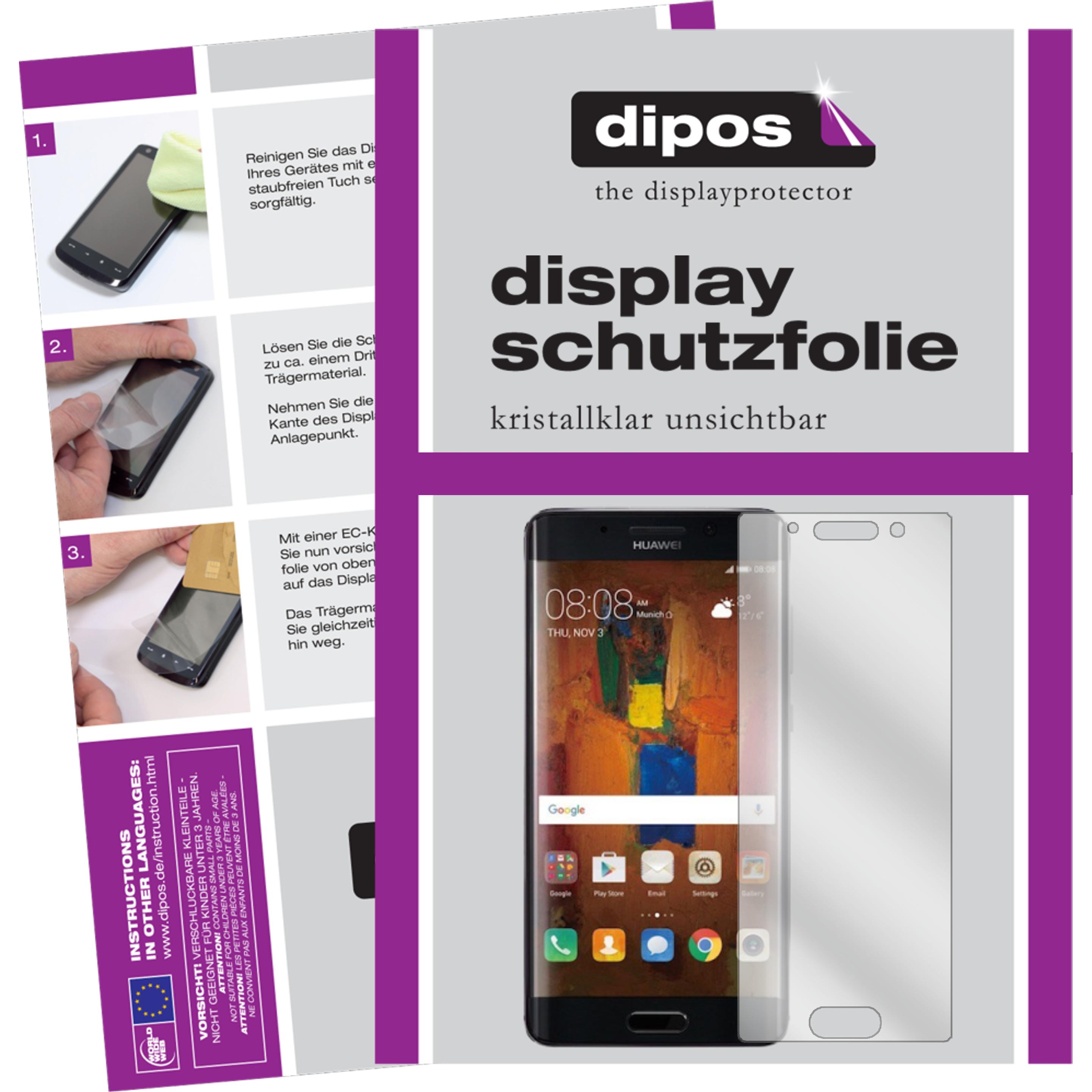 Dipos Displayschutzfolie Crystalclear (6 Stück, Huawei Mate 9 Pro), Smartphone Schutzfolie, Transparent