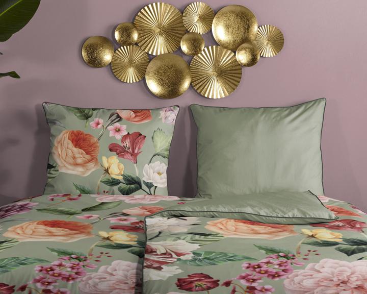 Image du produit Descanso Fiori (Set de linge de lit, 200 x 200 cm, 80 x 80 cm)
