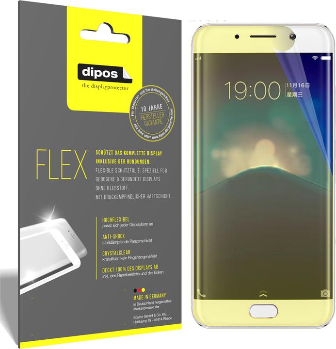 Actual product image Dipos Screen Protector Full-Cover 3D (3 pcs., Vivo Xplay 6)