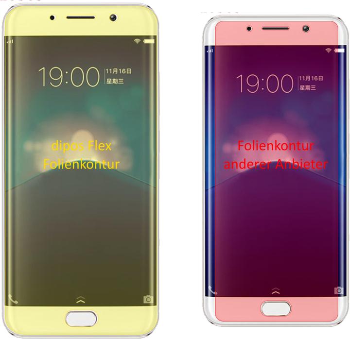 Actual product image Dipos Screen Protector Full-Cover 3D (3 pcs., Vivo Xplay 6)