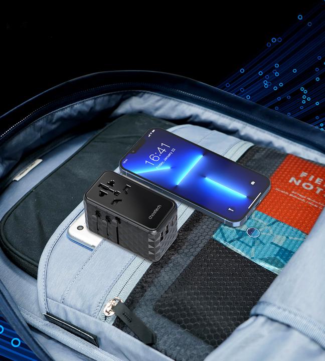 Actual product image Choetech Reiseadapter