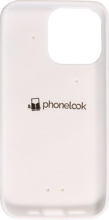 Actual product image PhoneLook Coque silicone rigide blanc Spring 23 baby elephant (Apple iPhone 13 Pro)