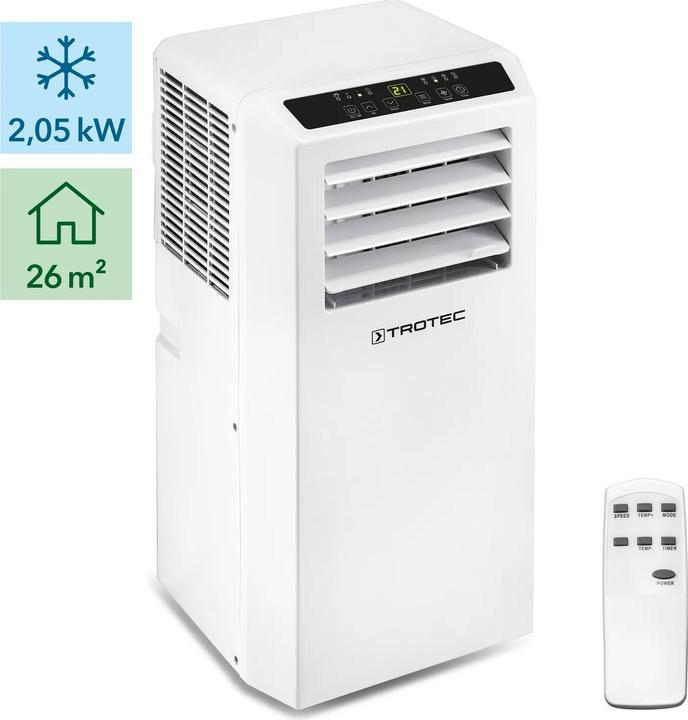 Produktbild Trotec Mobiles Klimagerät mit Heizfunktion (26 m², 7000 BTU/h)
