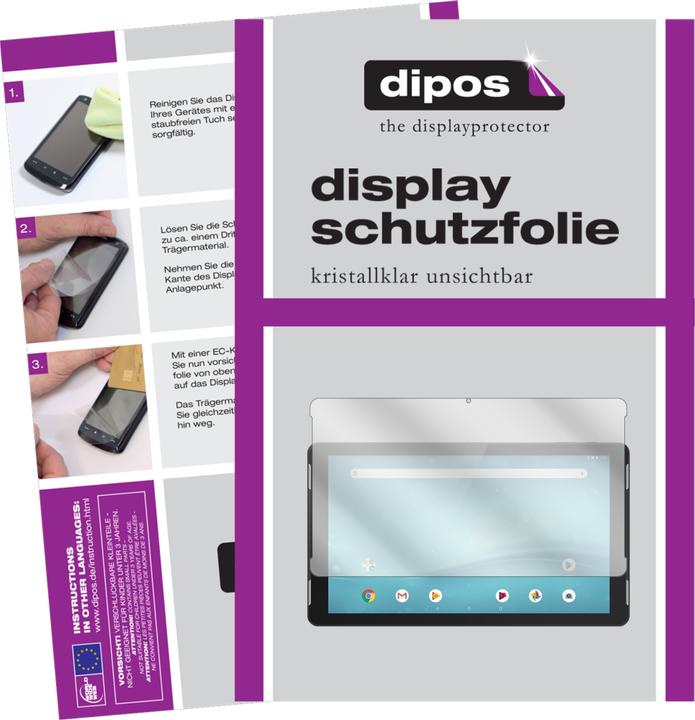 Produktbild Dipos Displayschutzfolie Crystalclear (2 Stück, SurfTab Theatre 13.3)