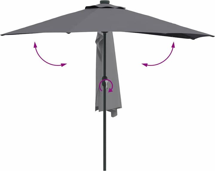 Produktbild vidaXL Garten-Sonnenschirm (1.50 m)