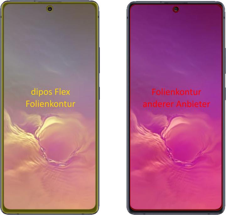 Actual product image Dipos Screen Protector Full-Cover 3D (3 pcs., Samsung Galaxy S10 Lite)