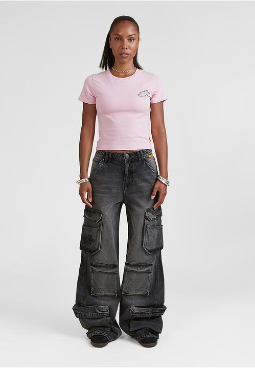 Actual product image Snipes S Star Washed Multi Pocket Cargo Pants - 199199 (25)