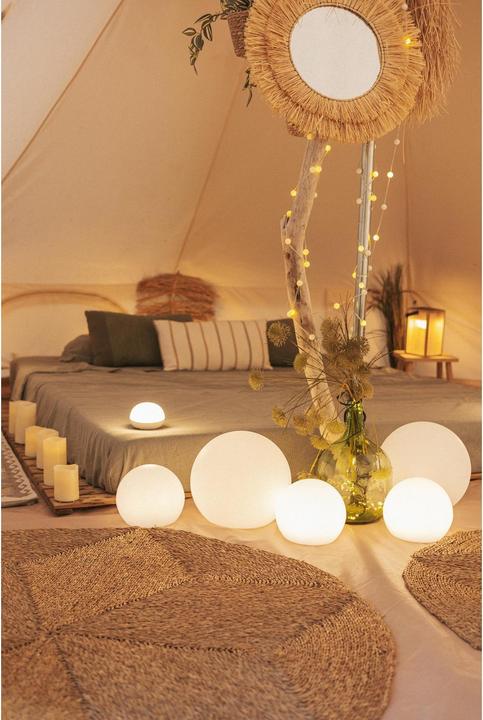 Productafbeelding Newgarden BULY 30 LED Ronde Solar Patio Verlichting Bol Ontwerp 30cm Binnen & Buiten IP65 (45 lm, IP65)
