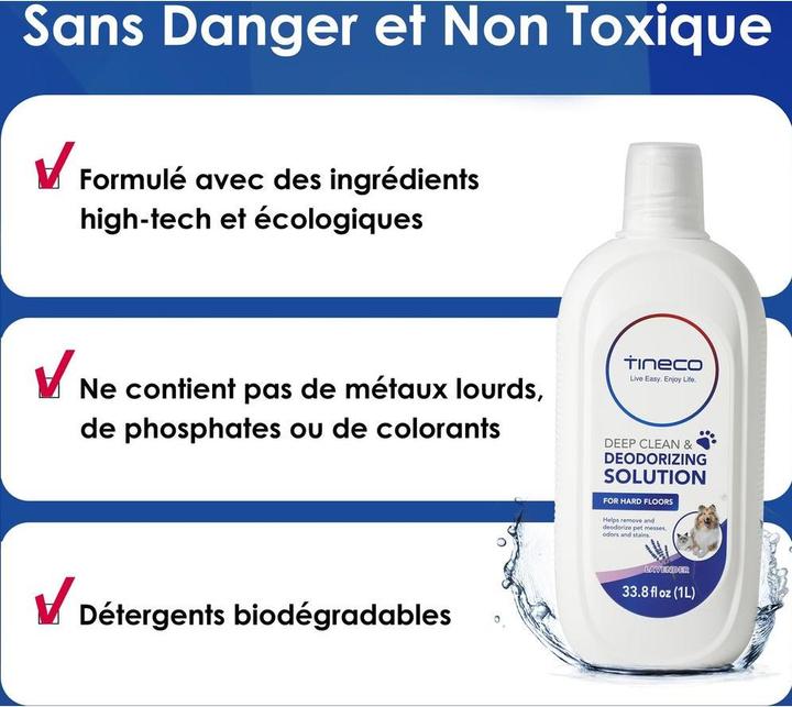 Actual product image Tineco Cleaning solution PET 1 lt