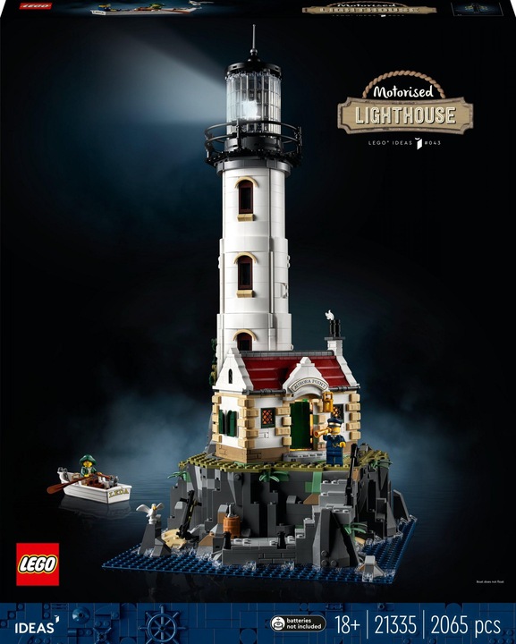 LEGO Motorised lighthouse (21335, LEGO Ideas, LEGO Rare Sets)
