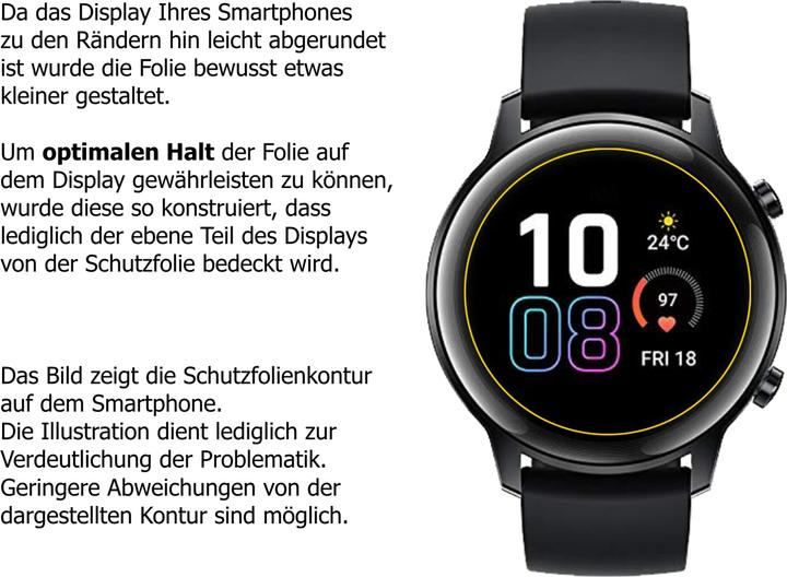 Actual product image Dipos Screen Protector Anti-Glare (Magic Watch 2)