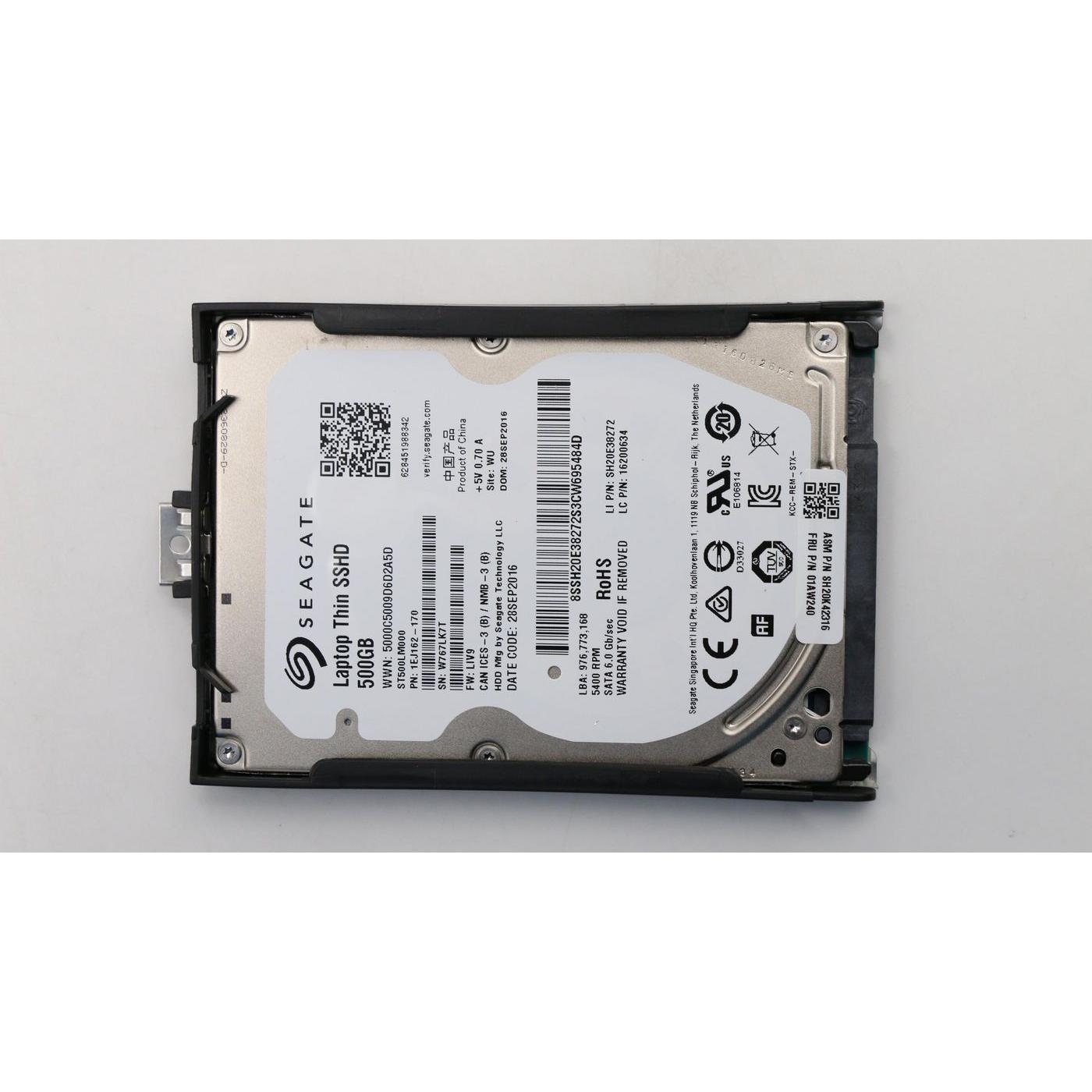 Lenovo SSHD 500G 5400 9.5mm SEA SATA (0.50 TB), Festplatte