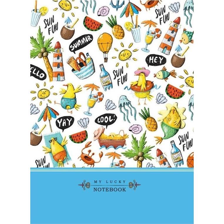 Fresh, Quaderno + Bloc notes, Dekoratives Notizbuch 145x197/64K Raster TW Lato