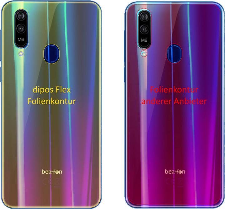 Produktbild Dipos Displayschutzfolie Full-Cover 3D (3 Stk., Beafon M6)