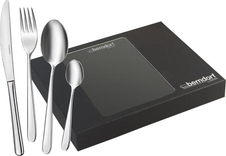 Produktbild Berndorf Helsinki Tafelbesteck 24 teilig, mono 18/10 (24 Stück, Besteck Set)