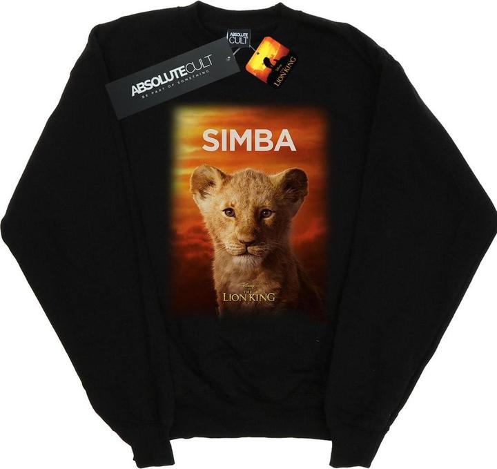 Produktbild Disney The Lion King Movie Baby Simba Poster Sweatshirt Jungen (152, 158)