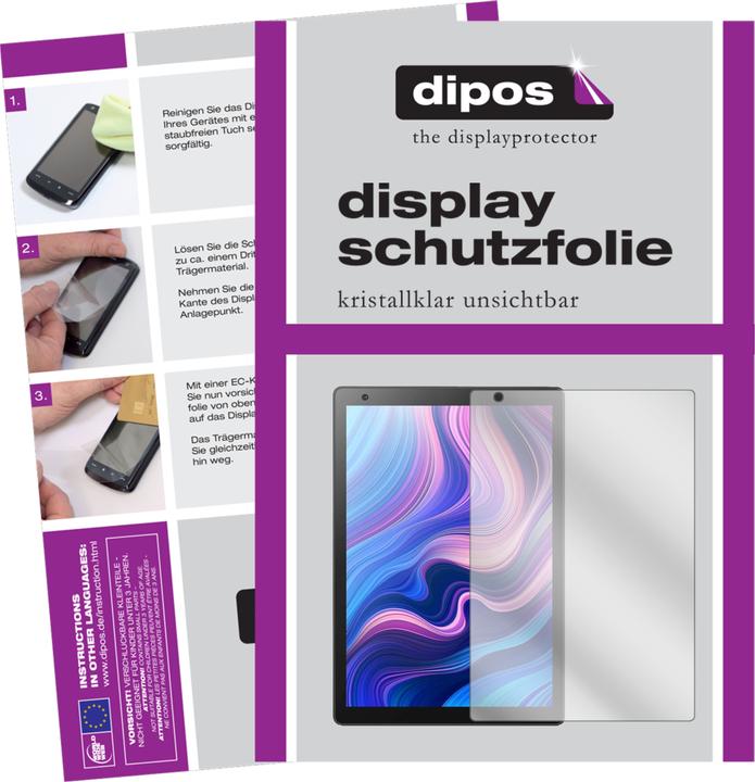 Produktbild Dipos Displayschutzfolie Crystalclear (2 Stück, MatrixPad Z10)