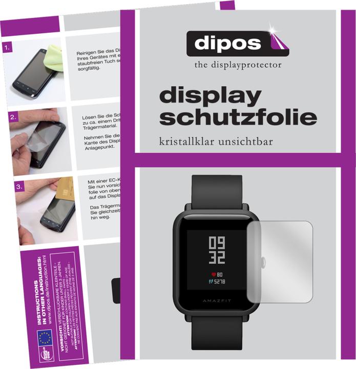 Image du produit Dipos Film de Protection d’écran Crystalclear (Amazfit Bip S)