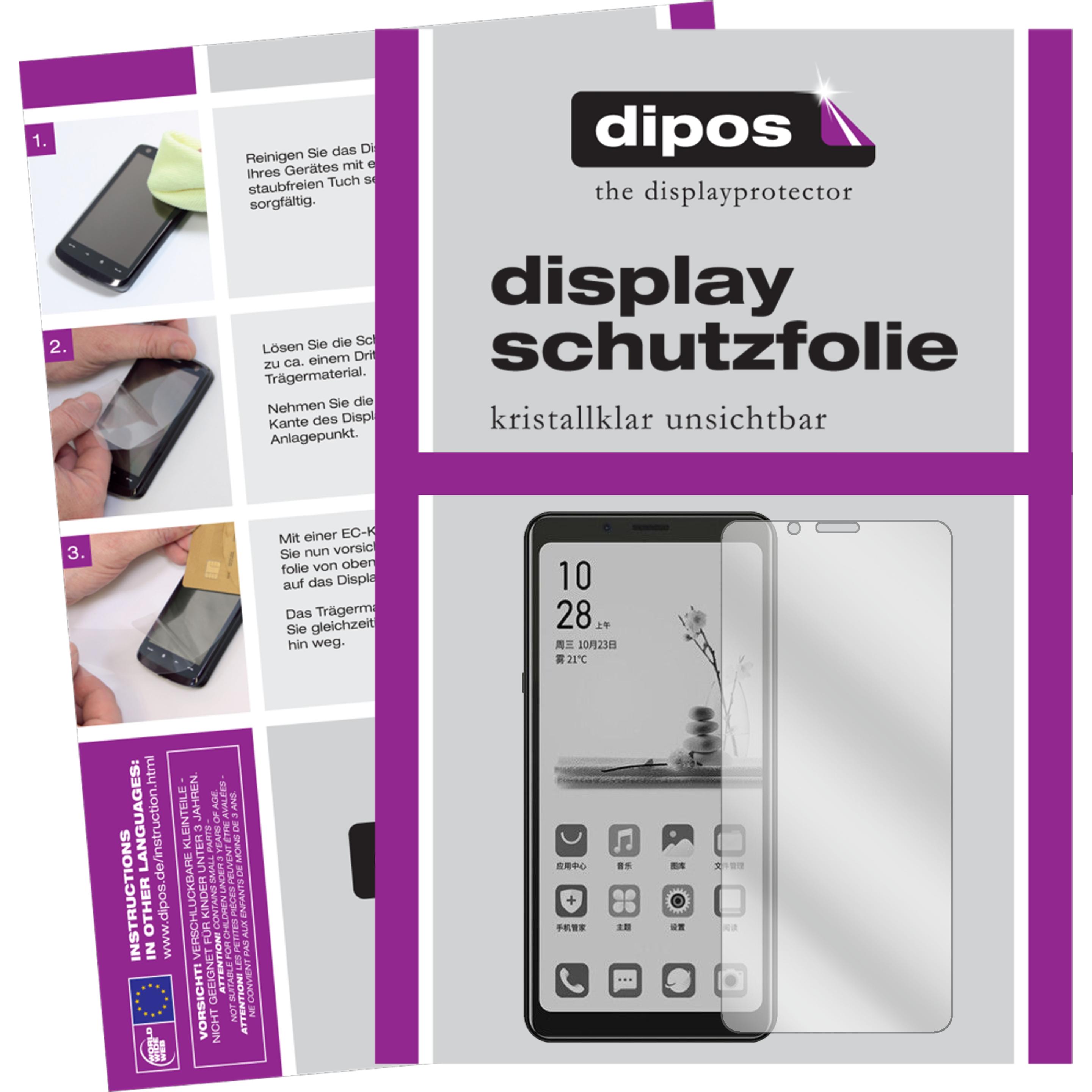 Dipos Displayschutzfolie Crystalclear (6 Stück, Hisense A5), Smartphone Schutzfolie, Transparent