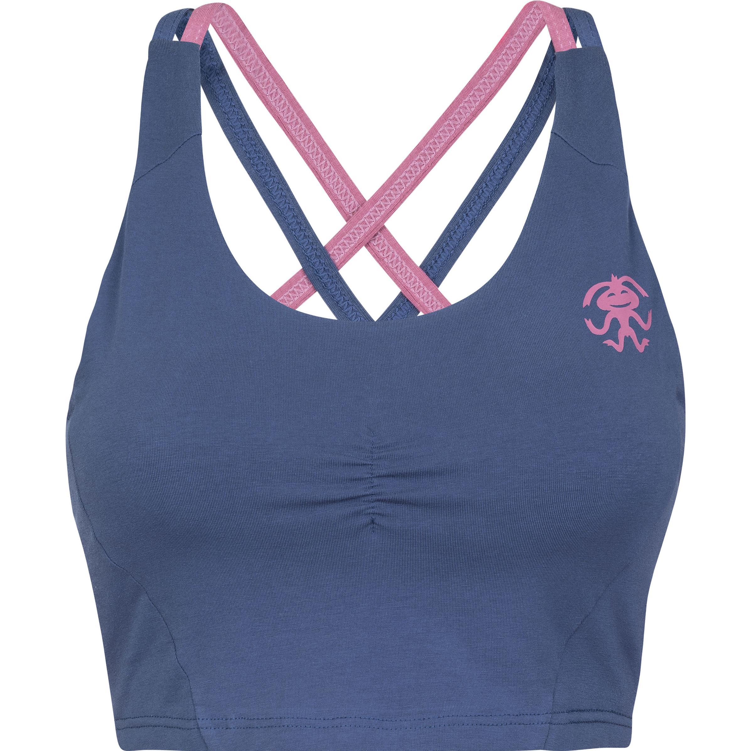 Rafiki, Sport-BH, Women's Nago Cotton (40), Blau, 40